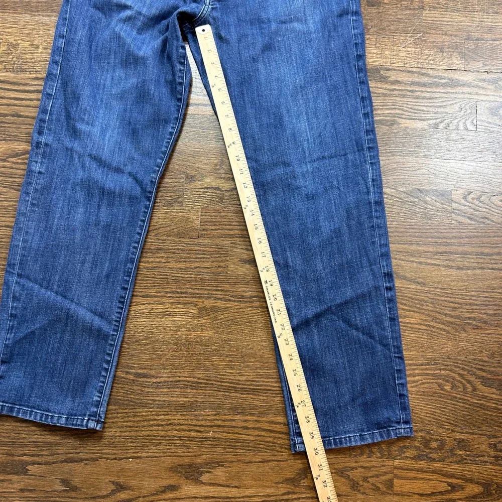 Lucky Brand 221 Straight Mens Jeans 36x32 Medium Wash Blue Denim Pants